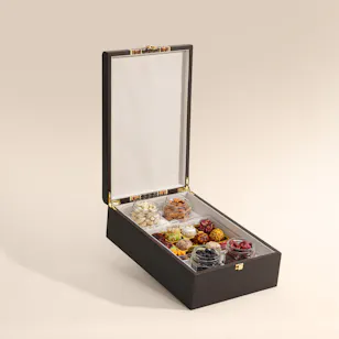 MyGovindas Diwali Sweets and Nuts Wooden Box MyGovindas Diwali Sweets and Nuts Wooden Box