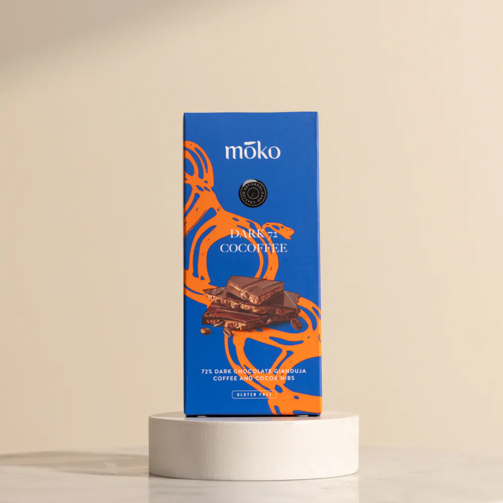 choko♡moka⭐︎ron♡moko　特別注文 Buy and send Moko Dark Chocolate Coffee and Cocoa Bar | 70g gift
