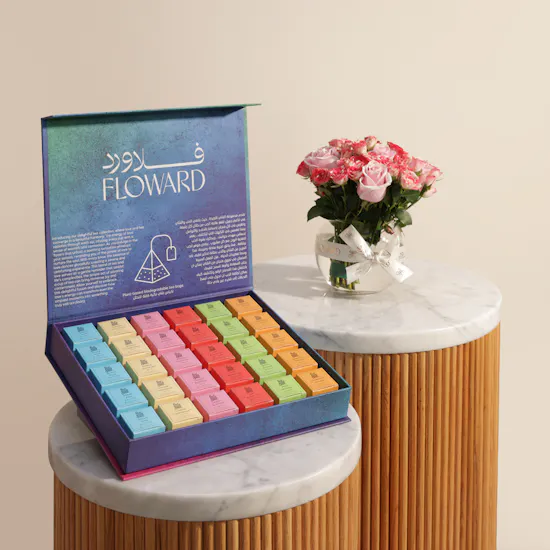 Feel Good Tea Enigma Box | Timeless Romantic Flower