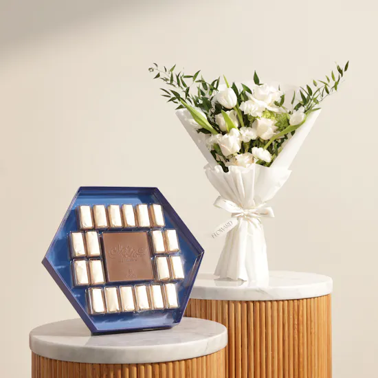 Buy and send Patchi Elegant Eid Chocolates Box | Joyful Flowers Bouquet ...