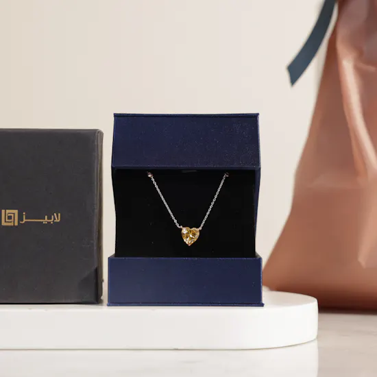 Lapis Diamond Luxury Necklace | Sunrise Flowers Bouquet