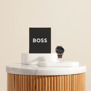 Hugo Boss Contender Brown Men's Watch