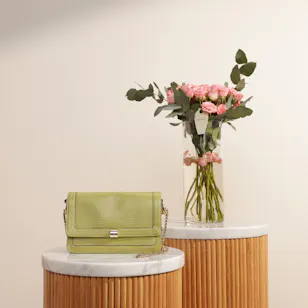 Cole Haan Elegant Women's Bag | Serene Flower Vase