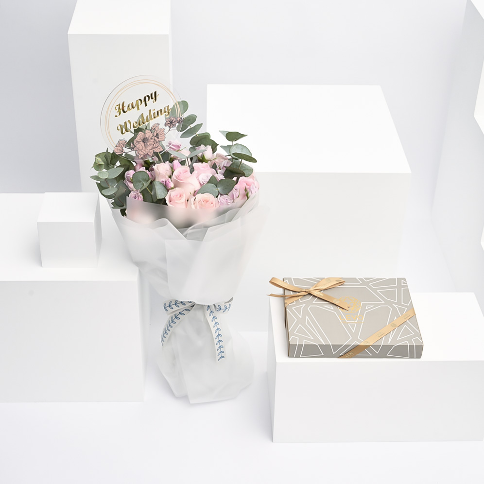 صندوق الشوكولاتة من ليفو | أزهار الزواج