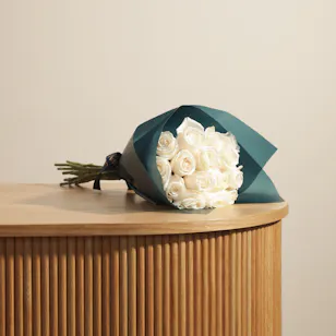 Eternal Grace White Rose Bouquet B2B