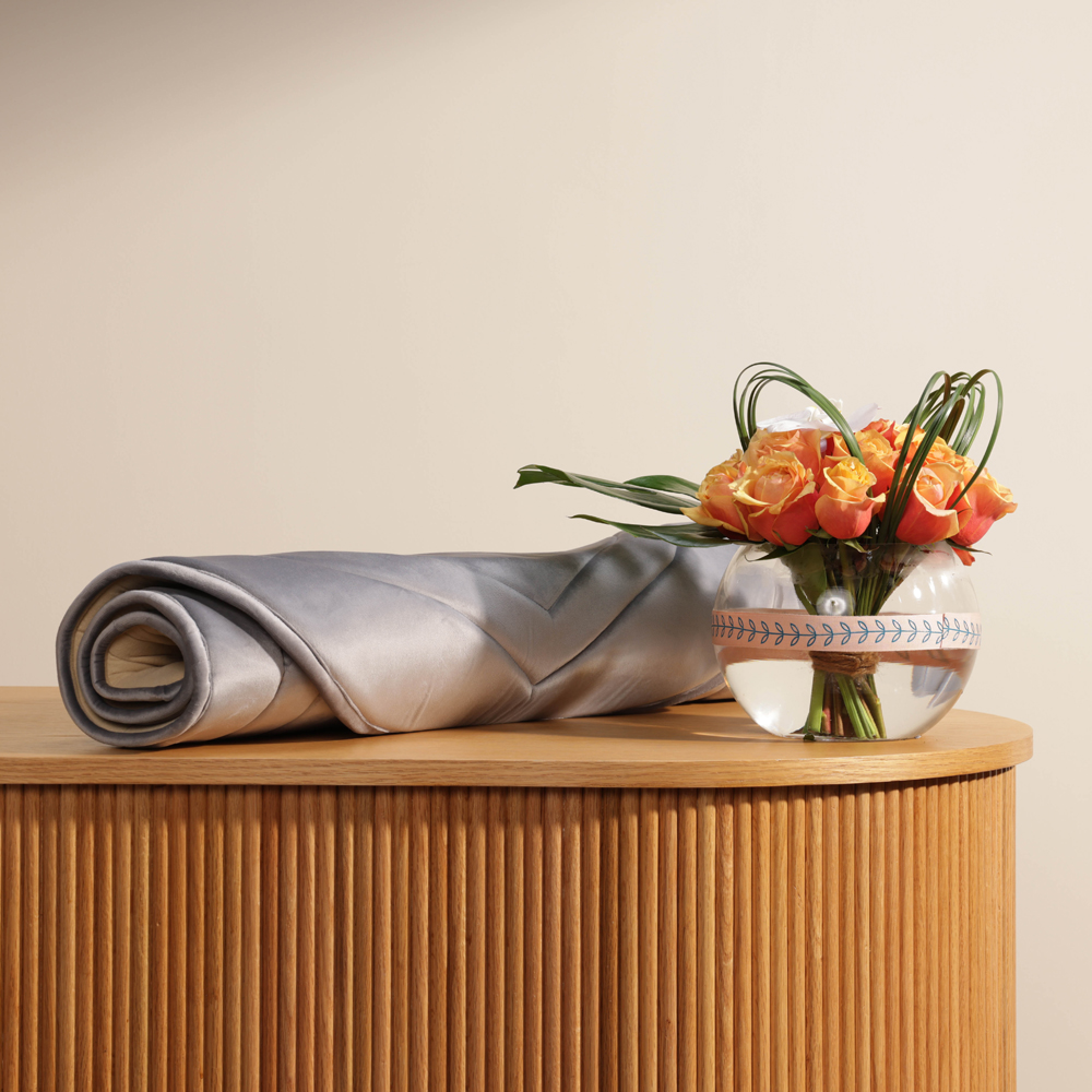 Grey Prayer Mat | Bright Vase 