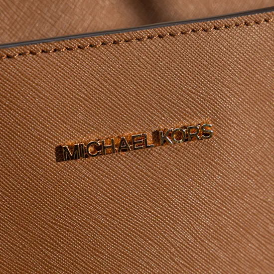 Michael Kors Voyager Large Brown Leather Tote Bag