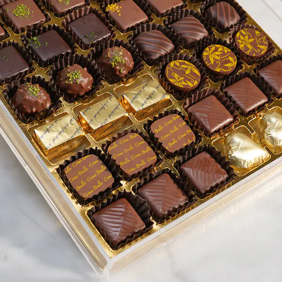 Schaal Golden Elegance Chocolate Box