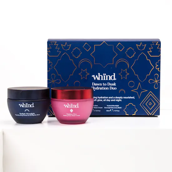 Whind Dawn to Dusk Hydration Duo | Hydrangea Vase