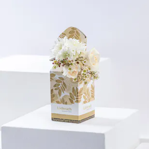 Laderach Tartufi Pack | White Flowers Laderach Tartufi Pack | White Flowers