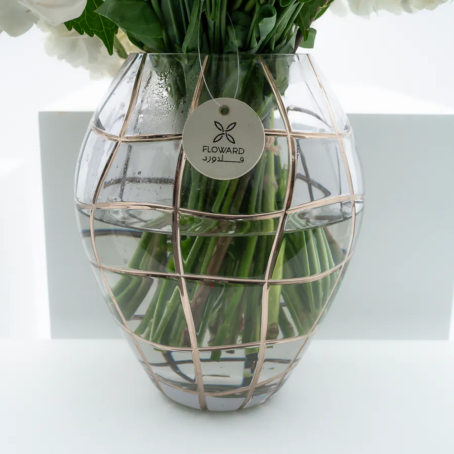 Villeroy & Boch Vase | Luxurious White  4
