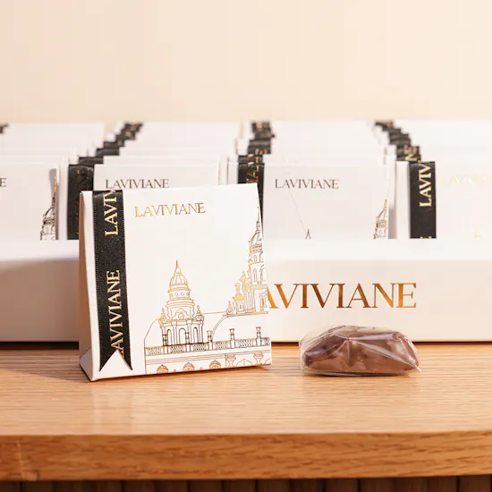 Laviviane Chocolate Favors Tray | 35 Pieces