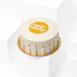 Helen's Bakery Happy Birthday Cake
