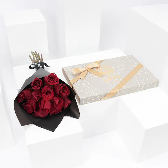 Levo Chocolates | Roses Bouquet