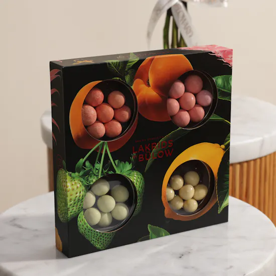 Lakrids by Bülow Small Summer Selection Liquorice Box | Love Flower Bouquet