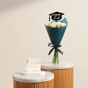 Sky Spa Bloom Men Care Gift Voucher | Graduation Roses Bouquet 