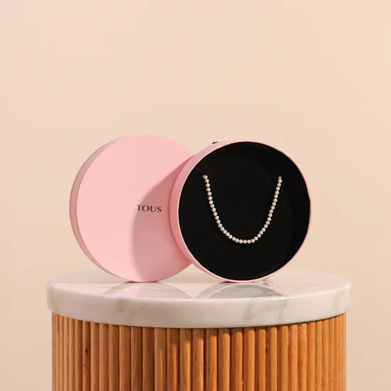 Tous Gold Sweet Dolls Pearl Necklace