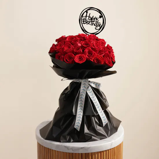 35 HBD Roses | Bouquet