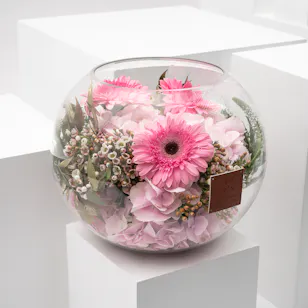 Delightful Spring | Glass Vase