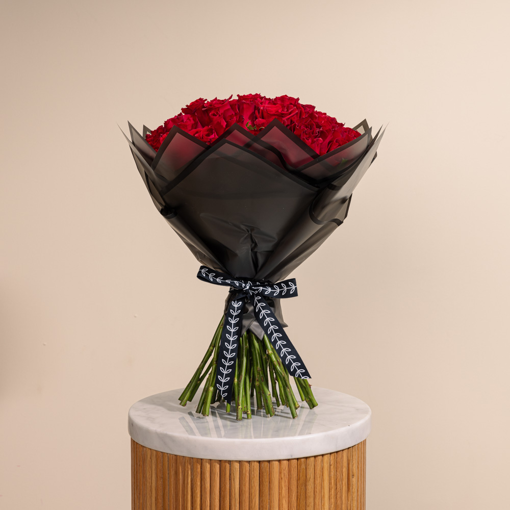 Delight 50 Red Roses 