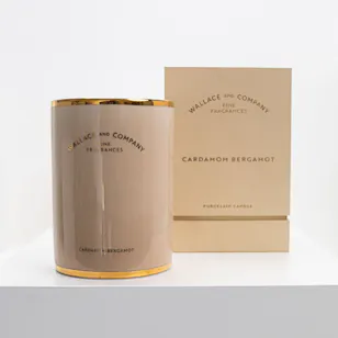 Cardamom Bergamot Imperial Candle - Wallace & Co Cardamom Bergamot Imperial Candle - Wallace & Co