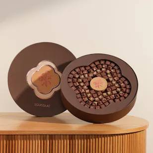 Soucolat Round Chocolates Large Box