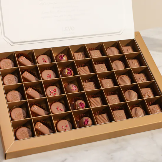 Levo Chocolate Box | Cheerful Flower Vase