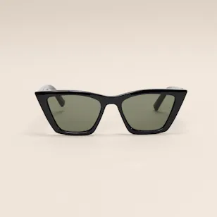 Le Specs Velodrome Cat Eye Black Women's Sunglasses Le Specs Velodrome Cat Eye Black Women's Sunglasses