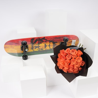 Toys R Us Stats - Skateboard  Canadian Maple Deck Stain| Roses Bouquet