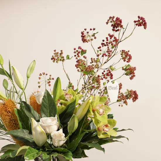 Vibrant Harmony Flowers Vase by September Studio