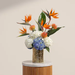 Golden Oasis Flower Vase Golden Oasis Flower Vase