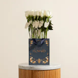 Teachers Day White Roses Giveaways