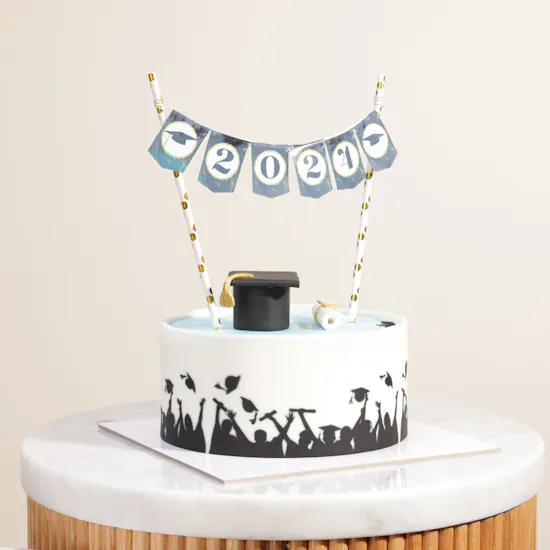 Cake Boutique Graduation Cake | Flowers