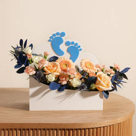 Floward Purple Cake | It's a Boy Flowers