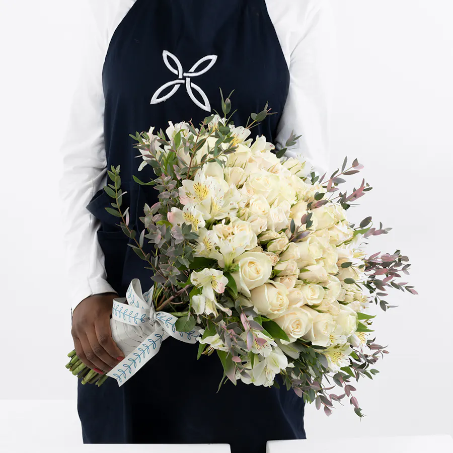 White Bridal Bouquet 5