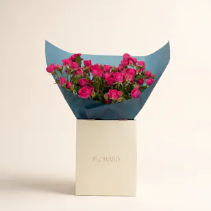 Fuchsia Flirt Flower Bouquet