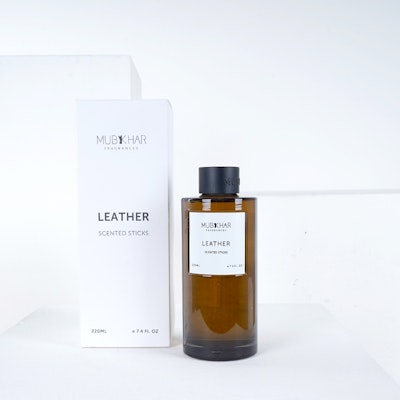 Mubkhar Leather Scented Sticks 220ml