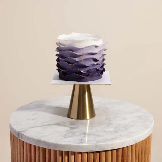 Floward Violet Waves Mini Cake