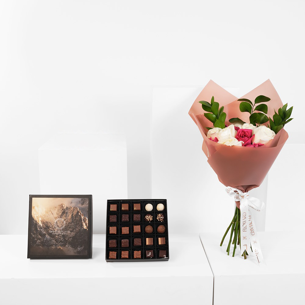 Sweetzerland Chocolate Box | Enchanting Roses
