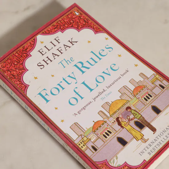 كتاب قواعد العشق الأربعون من مكتبة جرير