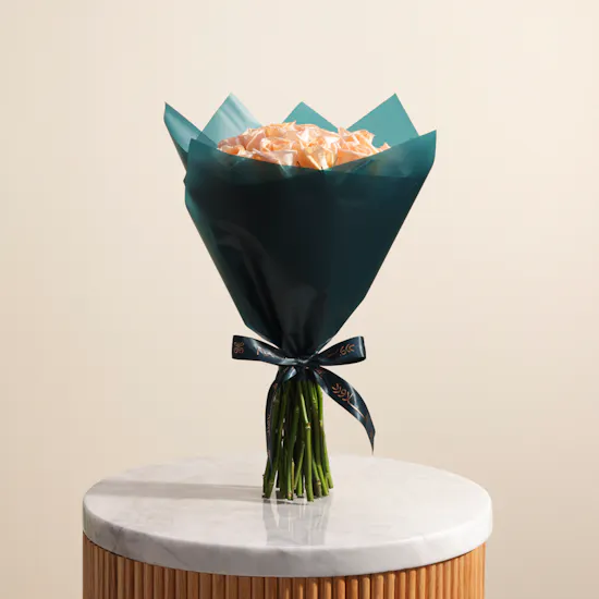 Happiness Roses Bouquet | 25 Roses
