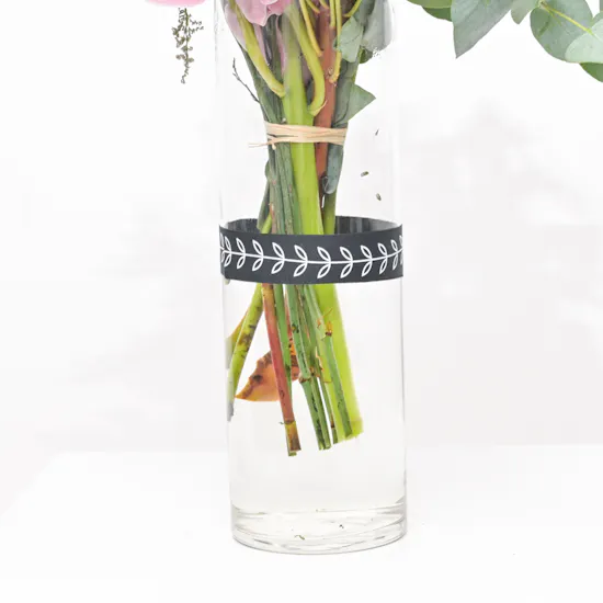 Peace Cymbedium | Glass Vase