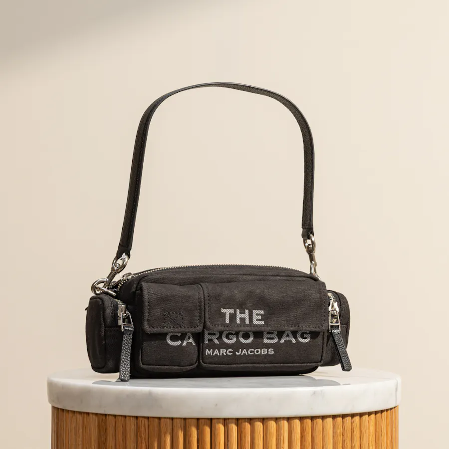 Marc Jacobs The Cargo Black Shoulder Bag 1