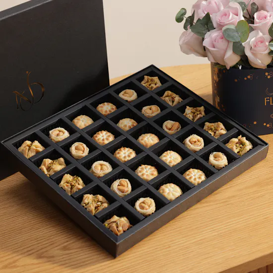 NJD Assorted Baklawas Gift Box | Blush of Gratitude Flowers