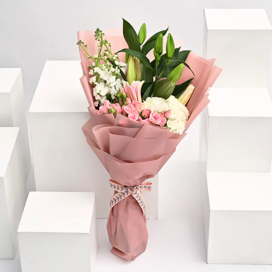 Graceful Bliss | Pink Wrap 1