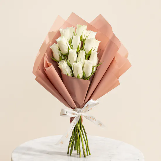 Calvin Klein Iconic Unisex Watch | Ivory Blossom Flower Bouquet