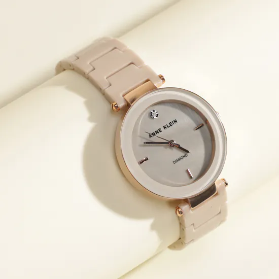 Anne Klein Ceramic Bracelet Women's Watch