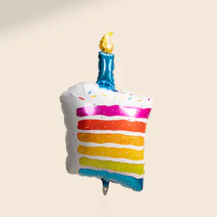 The Party Station Birthday Cake Balloon The Party Station Birthday Cake Balloon