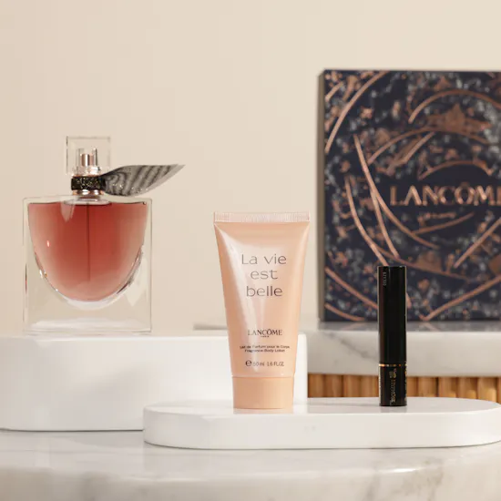 مجموعة عطر لا في اي بيل إليكسير النسائية من لانكوم