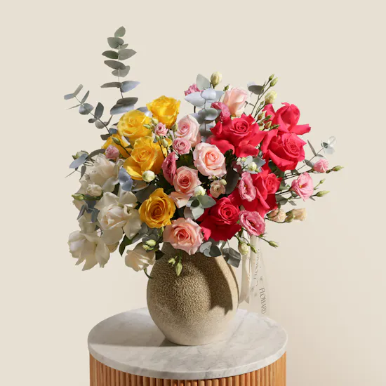 Quiet Elegance Flowers Vase